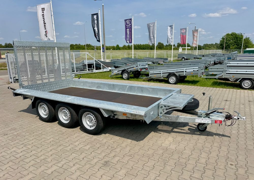 NIEWIADÓW Niewiadów KN401835T - 400 x 185 cm | 2570kg ładowności | trap stalowy | 3-osiowa budowlanka - Прицеп для спецтехники: фото 1 NIEWIADÓW Niewiadów KN401835T - 400 x 185 cm | 2570kg ładowności | trap stalowy | 3-osiowa budowlanka - Прицеп для спецтехники: фото 1