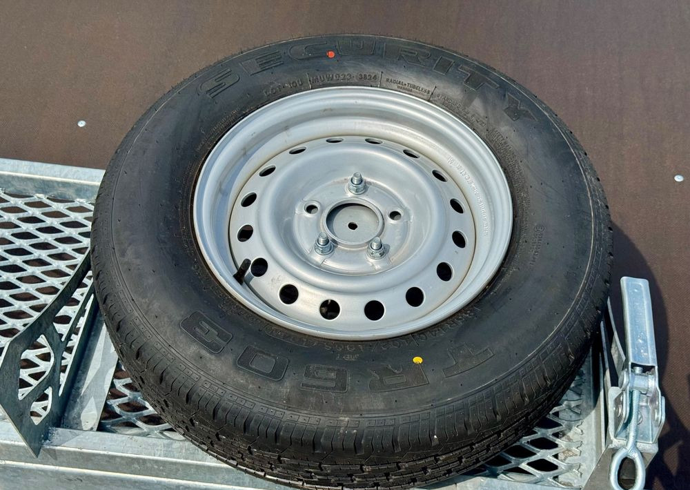 Новый Прицеп для спецтехники Niewiadów KN401835T - 400 x 185 cm | 2570kg ładowności | trap stalowy | 3-osiowa budowlanka: фото 20