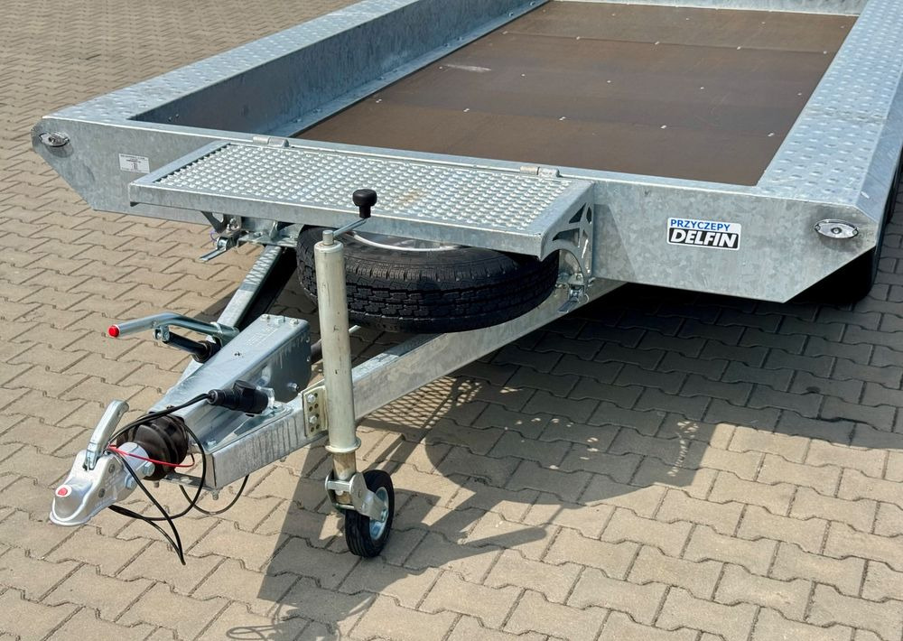 Новый Прицеп для спецтехники Niewiadów KN401835T - 400 x 185 cm | 2570kg ładowności | trap stalowy | 3-osiowa budowlanka: фото 22