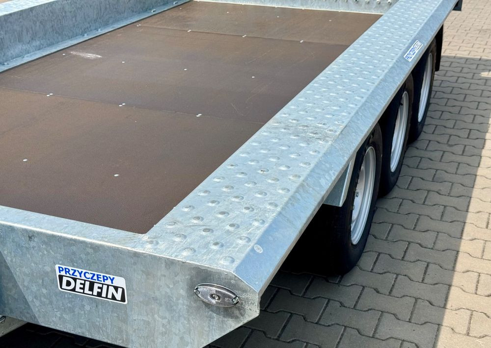 Новый Прицеп для спецтехники Niewiadów KN401835T - 400 x 185 cm | 2570kg ładowności | trap stalowy | 3-osiowa budowlanka: фото 21