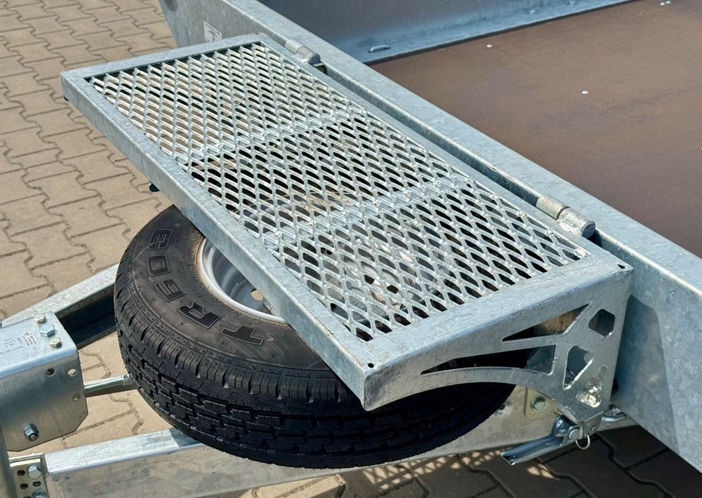 Новый Прицеп для спецтехники Niewiadów KN401835T - 400 x 185 cm | 2570kg ładowności | trap stalowy | 3-osiowa budowlanka: фото 19