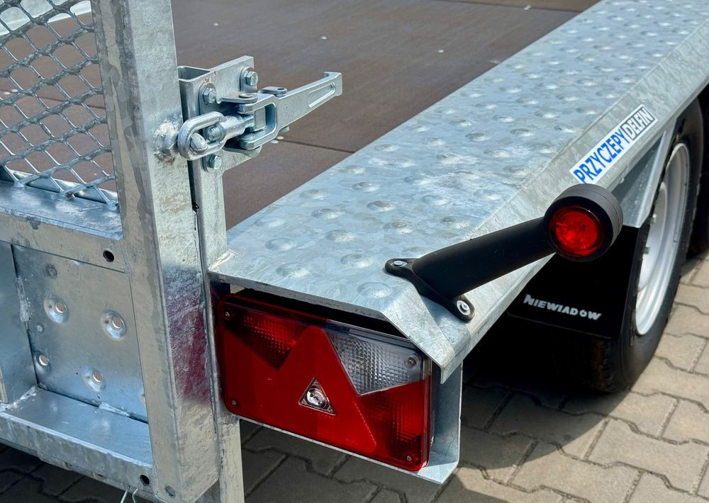 Новый Прицеп для спецтехники Niewiadów KN401835T - 400 x 185 cm | 2570kg ładowności | trap stalowy | 3-osiowa budowlanka: фото 7