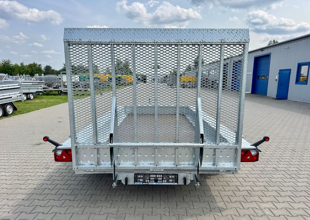 Новый Прицеп для спецтехники Niewiadów KN401835T - 400 x 185 cm | 2570kg ładowności | trap stalowy | 3-osiowa budowlanka: фото 6