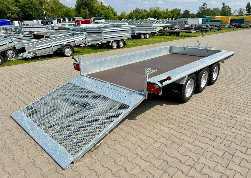 Новый Прицеп для спецтехники Niewiadów KN401835T - 400 x 185 cm | 2570kg ładowności | trap stalowy | 3-osiowa budowlanka: фото 25