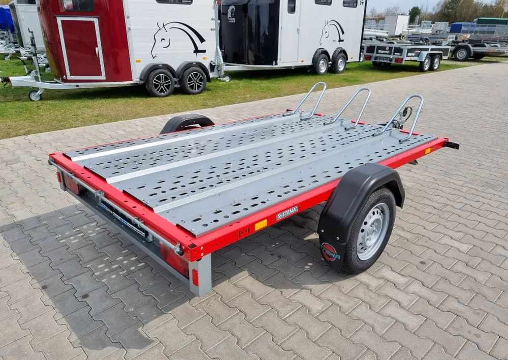 Новый Прицеп для мотоцикла STEMA 257x159 cm 3 motocykle motor motocykl: фото 6