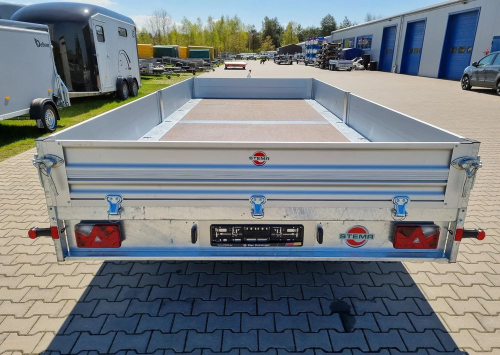 STEMA Stema Przyczepa 510x213 cm ALU 3,5T hamowana - Прицеп бортовой/ Платформа: фото 4 STEMA Stema Przyczepa 510x213 cm ALU 3,5T hamowana - Прицеп бортовой/ Платформа: фото 4