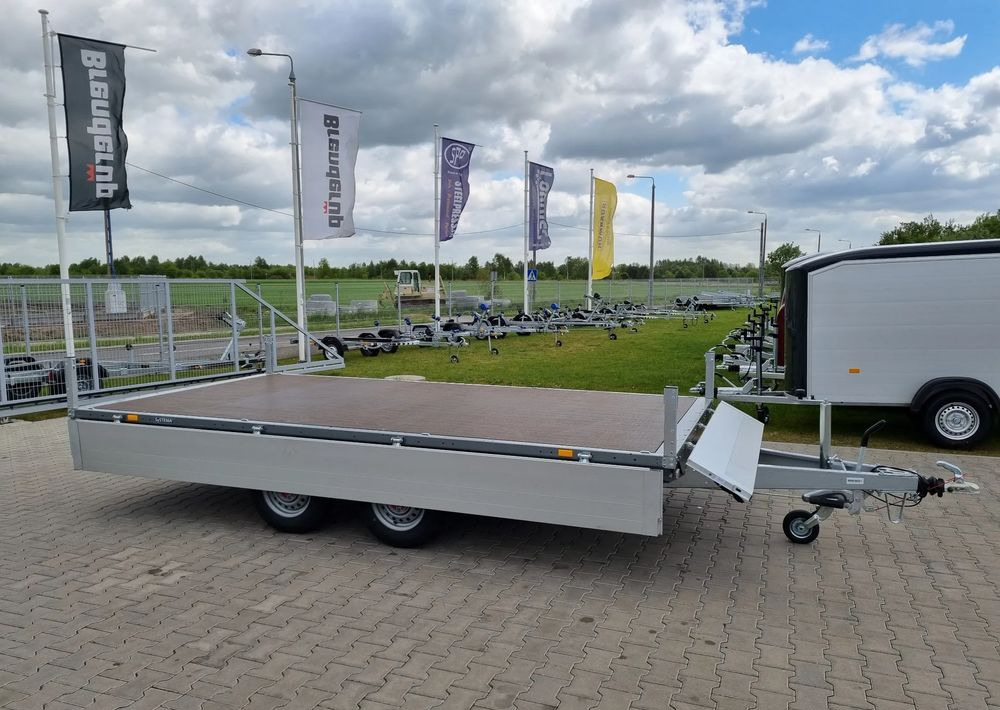 Новый Прицеп бортовой/ Платформа STEMA Stema SH O2 27-40-20.2 Przyczepa 401x203 cm 2,7T: фото 8