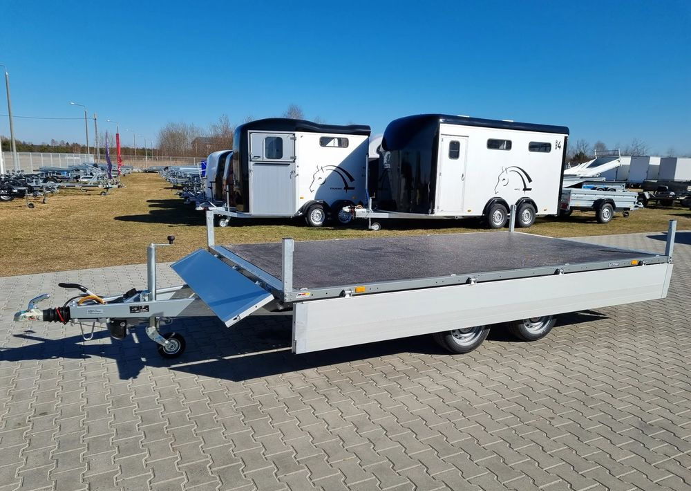 Новый Прицеп бортовой/ Платформа STEMA Stema SH O2 27-40-20.2 Przyczepa 401x203 cm 2,7T: фото 13