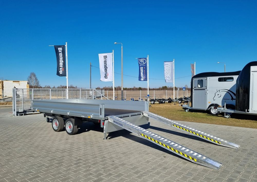 Новый Прицеп бортовой/ Платформа STEMA Stema SH O2 27-40-20.2 Przyczepa 401x203 cm 2,7T: фото 14