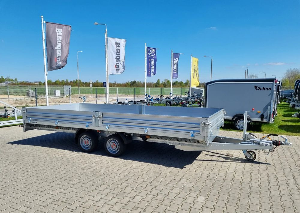 Stema Przyczepa 510x213 cm ALU 3,5T hamowana - Прицеп бортовой/ Платформа: фото 1 Stema Przyczepa 510x213 cm ALU 3,5T hamowana - Прицеп бортовой/ Платформа: фото 1
