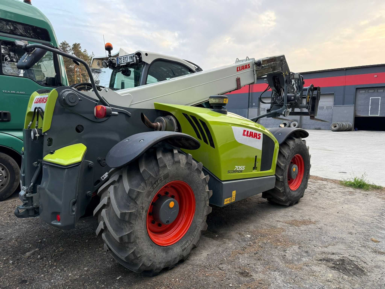 CLAAS SCORPION 7055 Varipower, Klima, Zaczep hydr,Centr smar,z Francji - Телескопический погрузчик: фото 5 CLAAS SCORPION 7055 Varipower, Klima, Zaczep hydr,Centr smar,z Francji - Телескопический погрузчик: фото 5