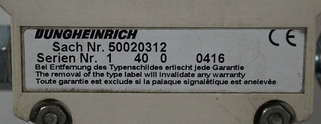 Jungheinrich 50020312 | Emergency disconnect switch EJD220 sn. 9 10 0 0041 - Электрическая система для Погрузочно-разгрузочной техники: фото 3 Jungheinrich 50020312 | Emergency disconnect switch EJD220 sn. 9 10 0 0041 - Электрическая система для Погрузочно-разгрузочной техники: фото 3