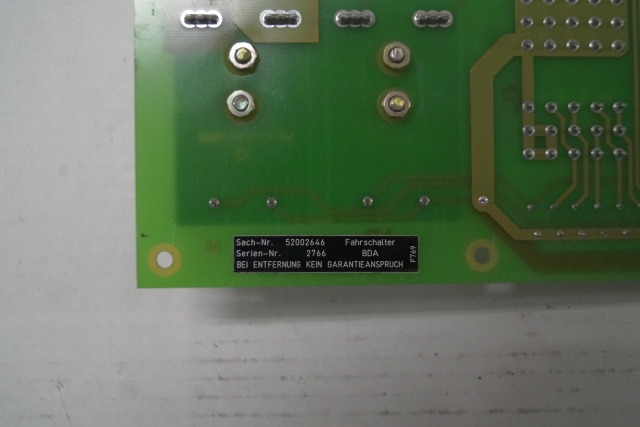 Jungheinrich 52002646 | Verzamelprint Board printed circuit for EKD310 Verzamelprint Board printed circuit for EKD310 - Электрическая система для Погрузочно-разгрузочной техники: фото 2 Jungheinrich 52002646 | Verzamelprint Board printed circuit for EKD310 Verzamelprint Board printed circuit for EKD310 - Электрическая система для Погрузочно-разгрузочной техники: фото 2