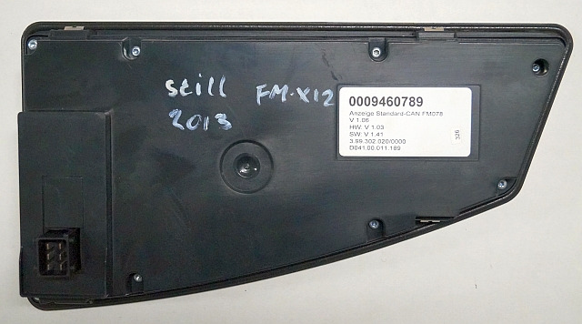 Still 0009460789 | Display Standard Can FM078 V1.06 HW V1.03 SW V1,41 399302020/  - Приборная панель для Погрузочно-разгрузочной техники: фото 2 Still 0009460789 | Display Standard Can FM078 V1.06 HW V1.03 SW V1,41 399302020/  - Приборная панель для Погрузочно-разгрузочной техники: фото 2