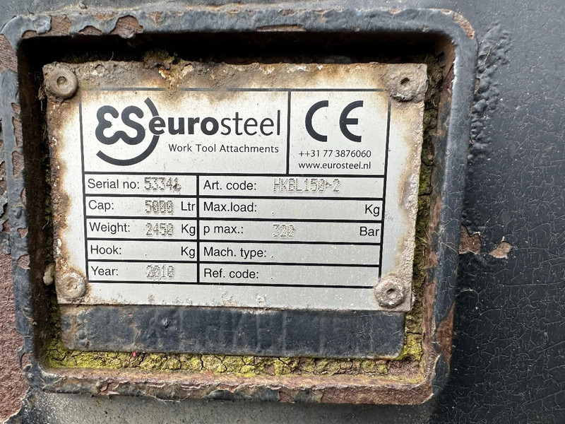 Eurosteel High Tip bucket 5m3 - Ковш для Строительной техники: фото 4 Eurosteel High Tip bucket 5m3 - Ковш для Строительной техники: фото 4