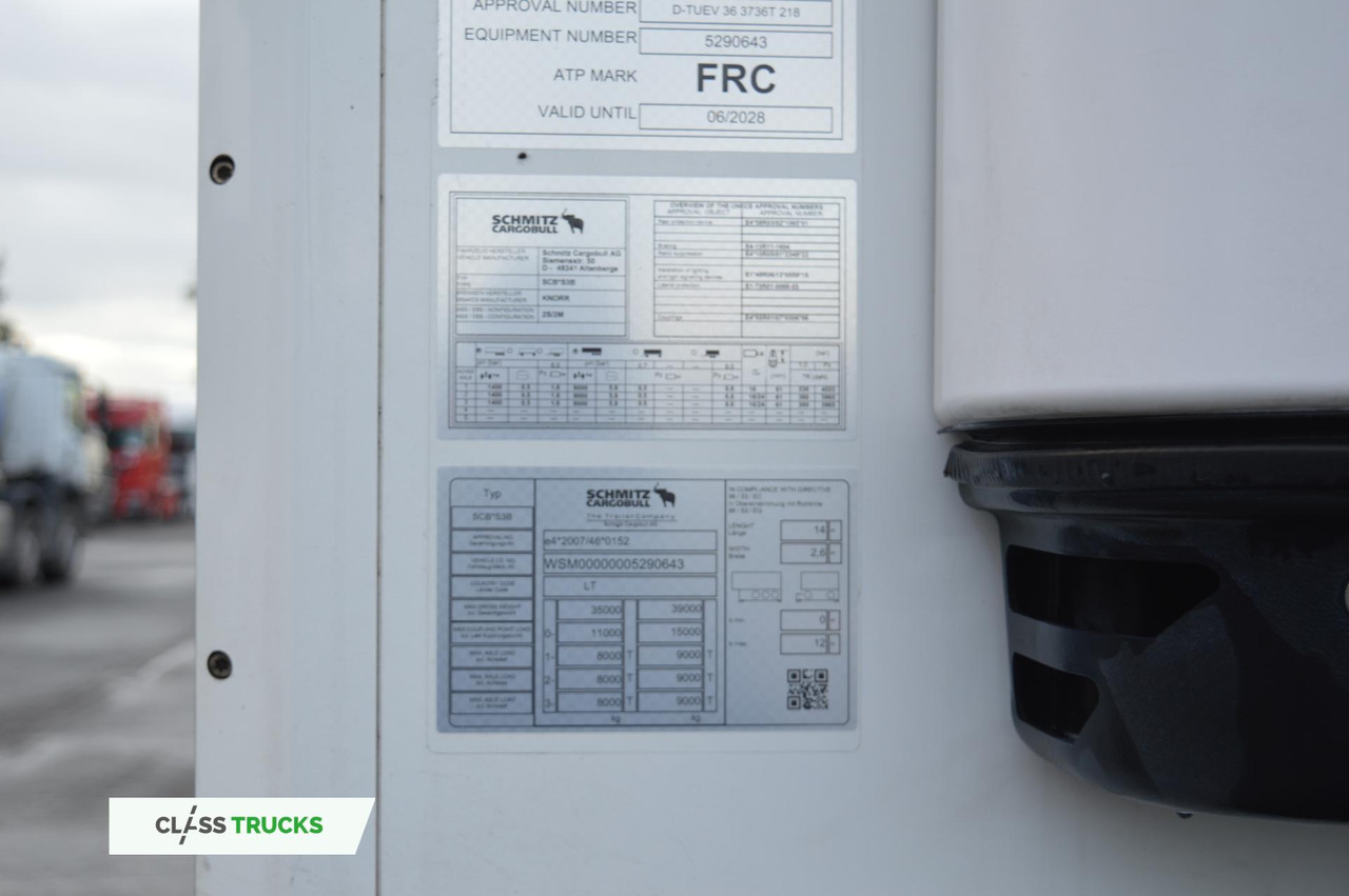 Полуприцеп-рефрижератор Schmitz Cargobull SKO FP 45 Carrier Vector 1550: фото 18