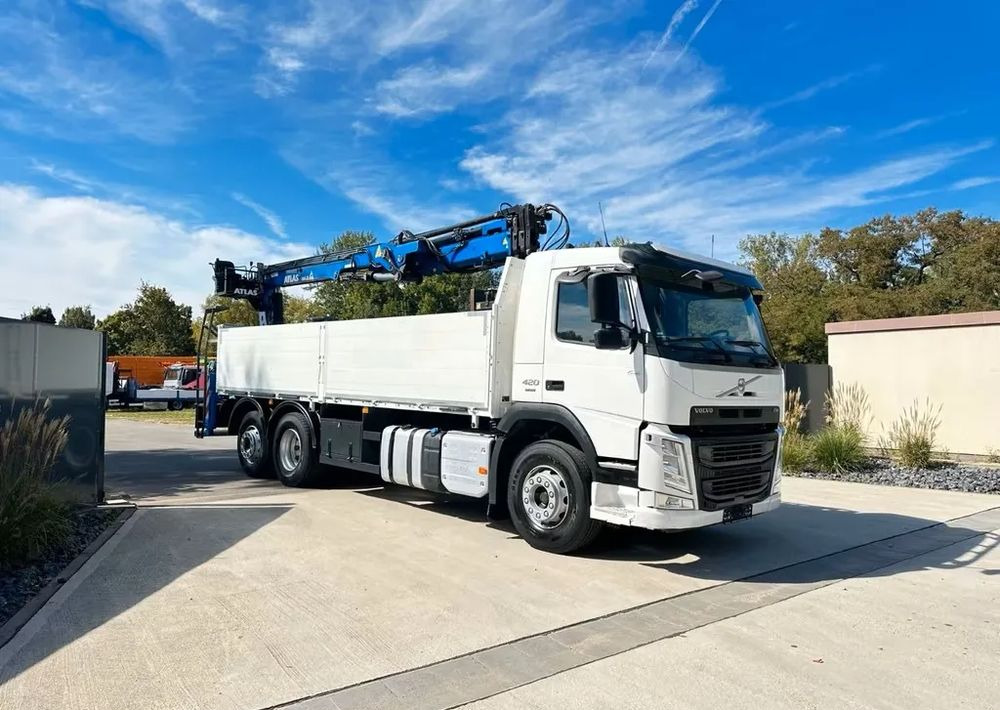 Volvo FM420 6x2 z zabudową budowlaną / oś podnoszona i skrętna / HDS Atlas / Euro 6 / 238 000 km - Другая техника: фото 2 Volvo FM420 6x2 z zabudową budowlaną / oś podnoszona i skrętna / HDS Atlas / Euro 6 / 238 000 km - Другая техника: фото 2