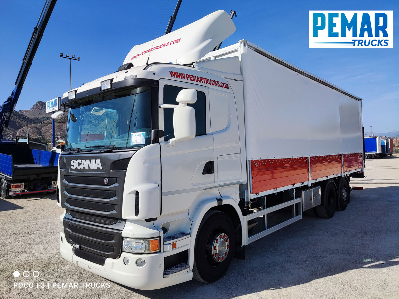 SCANIA R 440 6X2 SEMITAUTLINER - Тентованный грузовик: фото 2 SCANIA R 440 6X2 SEMITAUTLINER - Тентованный грузовик: фото 2