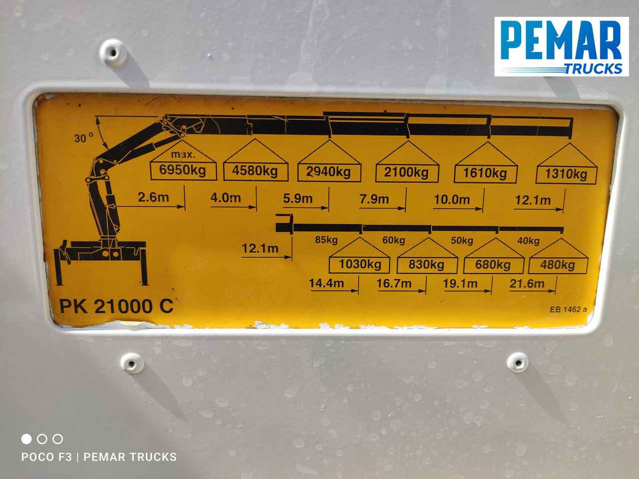 Грузовик бортовой/ Платформа, Автоманипулятор VOLVO FM 450 6X2 GRUA CAJA FIJA EURO 6: фото 13