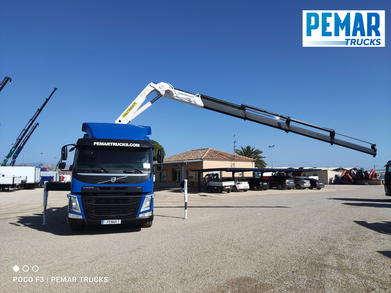 Грузовик бортовой/ Платформа, Автоманипулятор VOLVO FM 450 6X2 GRUA CAJA FIJA EURO 6: фото 19