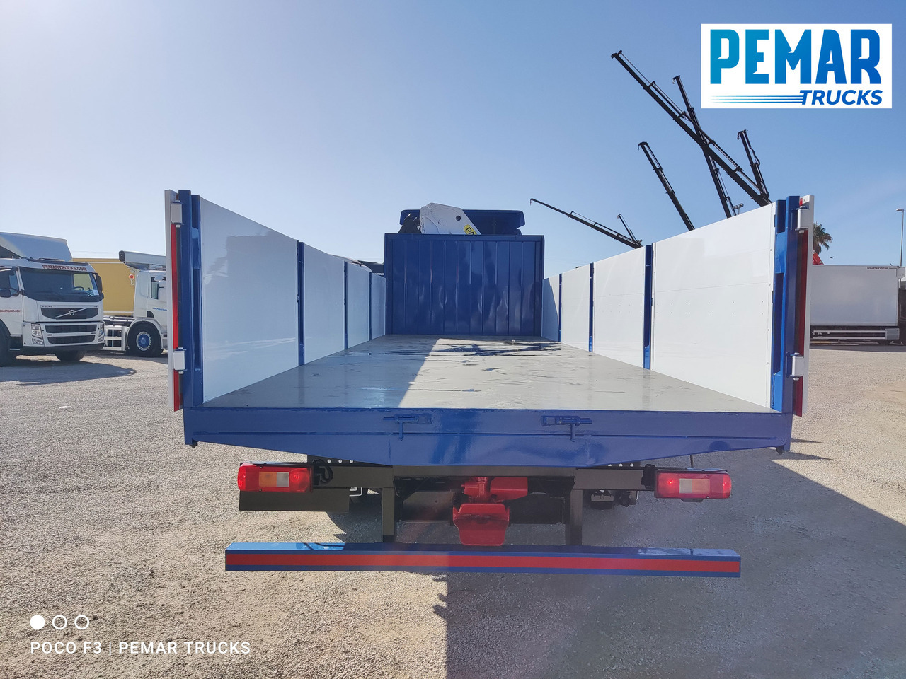 Грузовик бортовой/ Платформа, Автоманипулятор VOLVO FM 450 6X2 GRUA CAJA FIJA EURO 6: фото 11