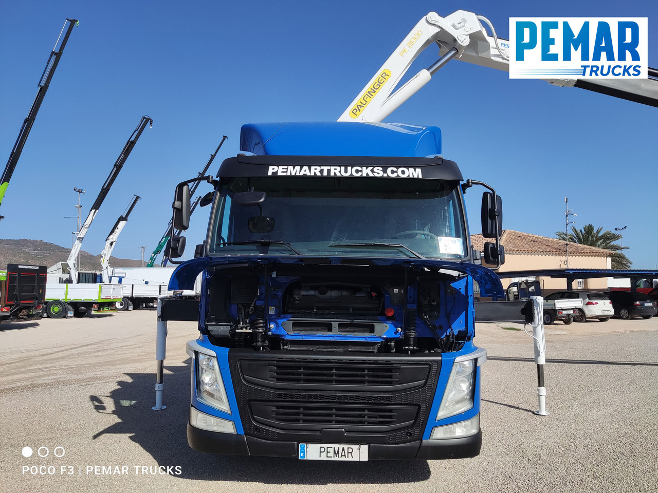 Грузовик бортовой/ Платформа, Автоманипулятор VOLVO FM 450 6X2 GRUA CAJA FIJA EURO 6: фото 33