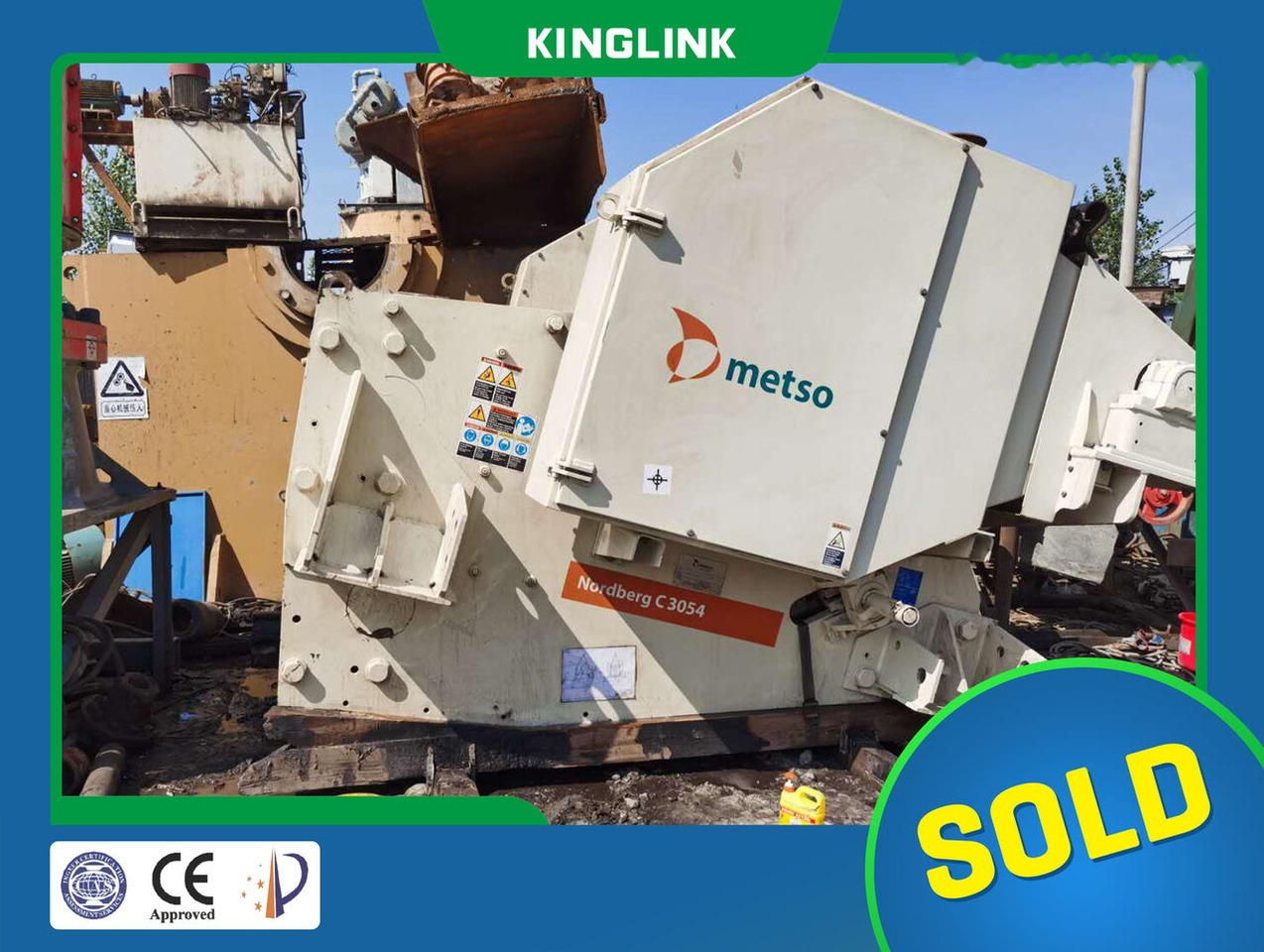 Metso C3054 - Щековая дробилка: фото 1 Metso C3054 - Щековая дробилка: фото 1