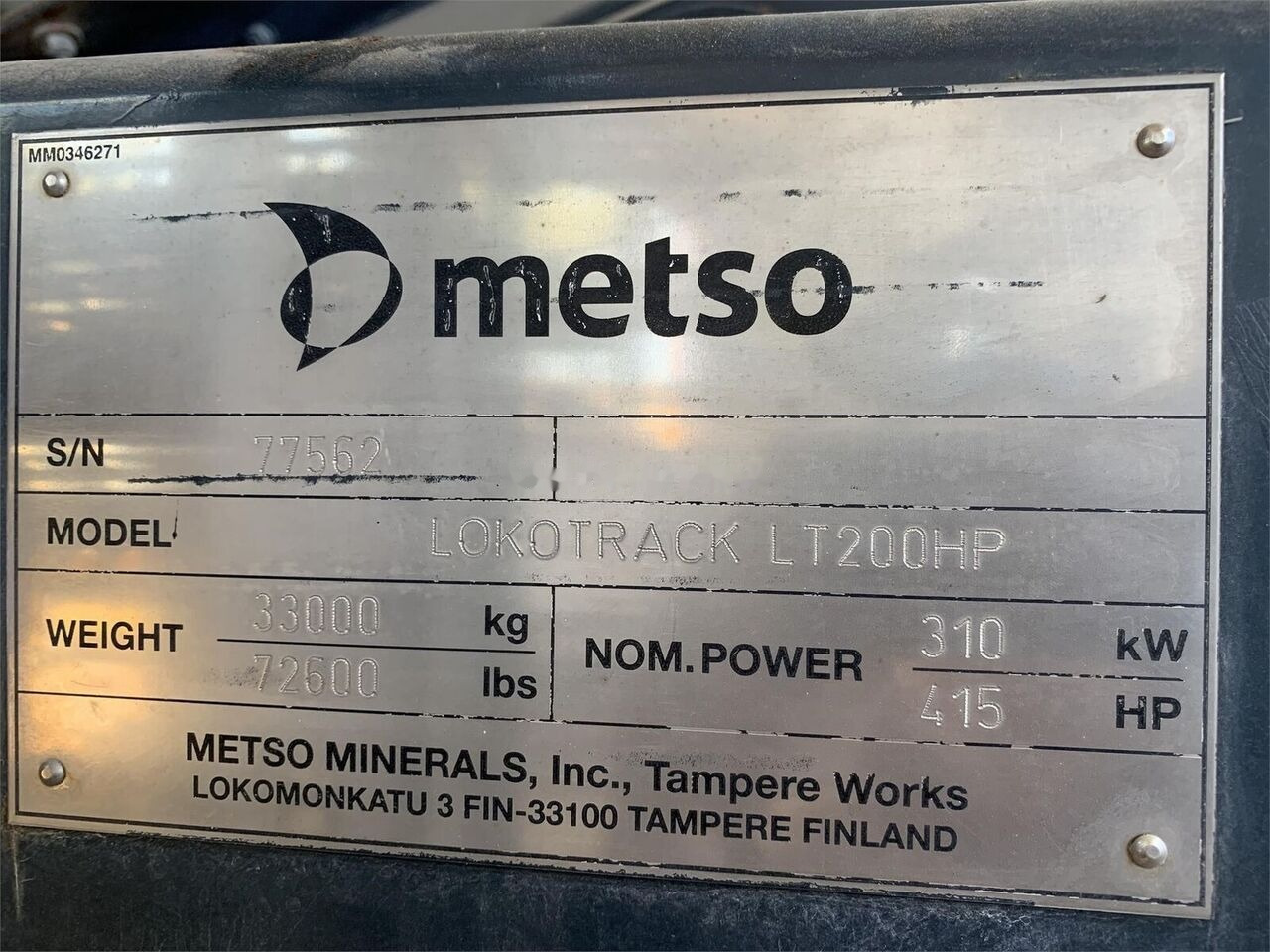 Metso LT200HP - Мобильная дробилка: фото 2 Metso LT200HP - Мобильная дробилка: фото 2