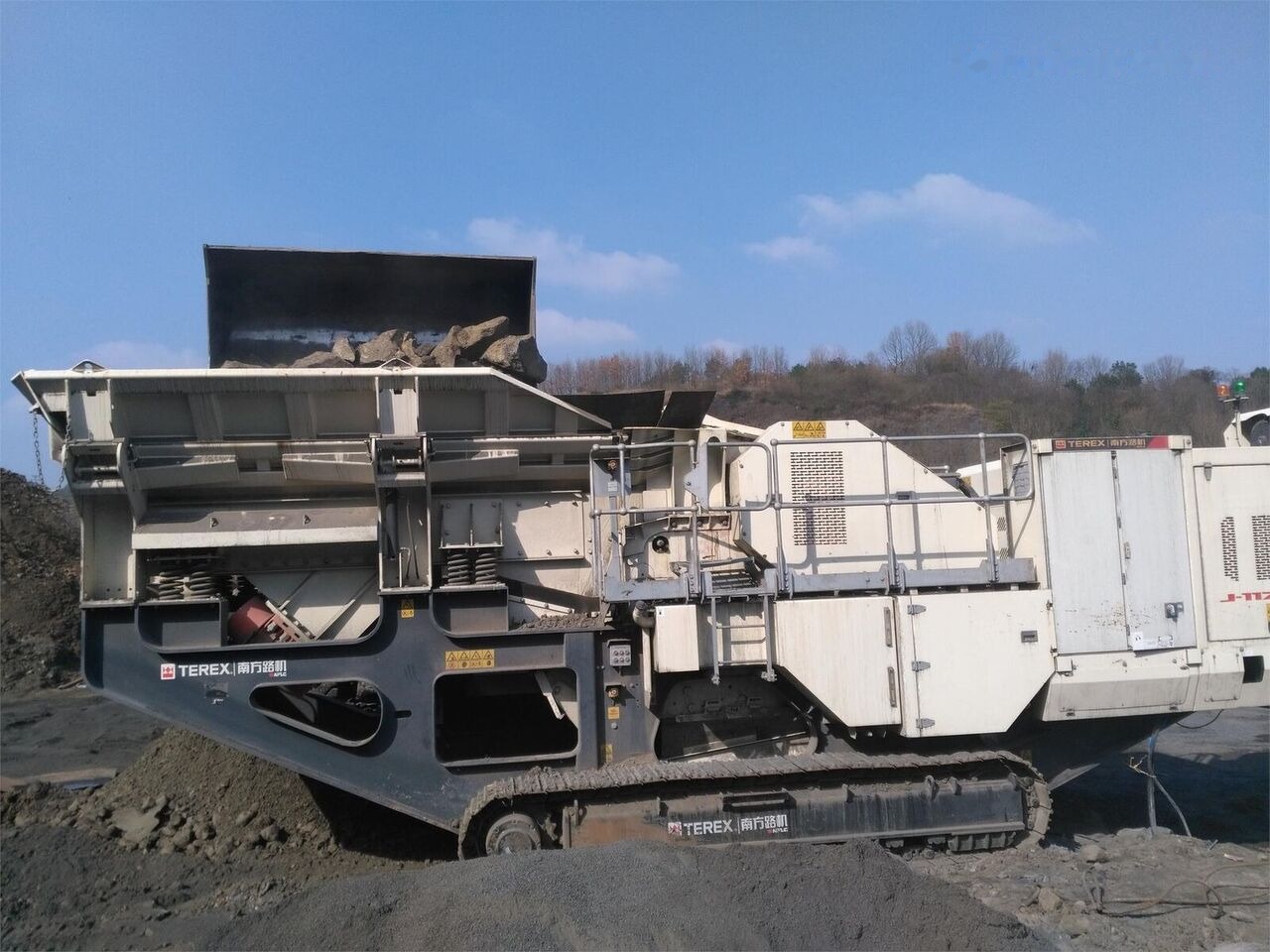 Terex J117SE - Мобильная дробилка: фото 1 Terex J117SE - Мобильная дробилка: фото 1