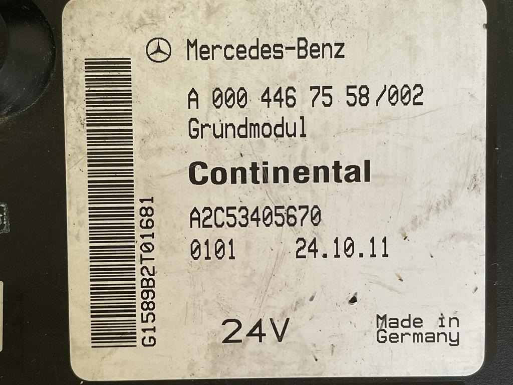 MERCEDES-BENZ ACTROS GRUNDMODUL - A 000 446 7558 - Предохранитель для Грузовиков: фото 3 MERCEDES-BENZ ACTROS GRUNDMODUL - A 000 446 7558 - Предохранитель для Грузовиков: фото 3