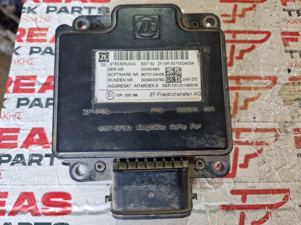 ZF INTARDER 3 - 6070010004 - - Блок управления для Грузовиков: фото 1 ZF INTARDER 3 - 6070010004 - - Блок управления для Грузовиков: фото 1