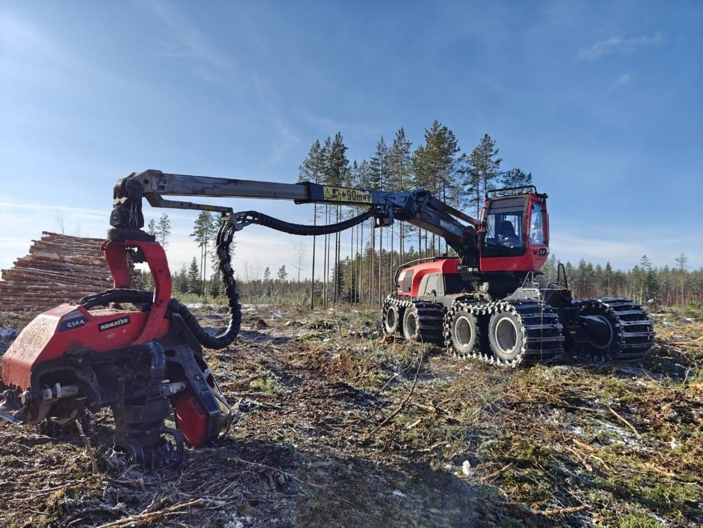 Харвестер Komatsu 931 XC: фото 9