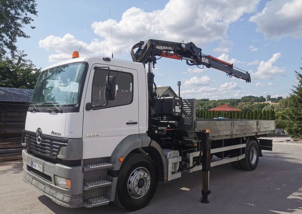 Mercedes-Benz Atego 1823 żuraw HDS Atlas 105.2 koła 315/80R22,5 - Грузовик бортовой/ Платформа, Автоманипулятор: фото 1 Mercedes-Benz Atego 1823 żuraw HDS Atlas 105.2 koła 315/80R22,5 - Грузовик бортовой/ Платформа, Автоманипулятор: фото 1