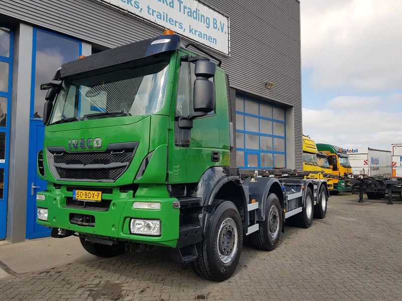 Iveco Stralis 450 8x4 Steel Nieuwe Apk/TÜV 430.000 km kettingsyst 30 t - Грузовик-контейнеровоз/ Сменный кузов: фото 2 Iveco Stralis 450 8x4 Steel Nieuwe Apk/TÜV 430.000 km kettingsyst 30 t - Грузовик-контейнеровоз/ Сменный кузов: фото 2