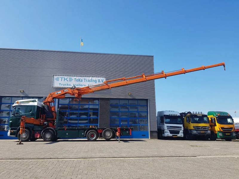 Scania R420 8x2 HIAB 800E-7 Hipro 80 ton/meter Winch Retarder - Автоманипулятор: фото 3 Scania R420 8x2 HIAB 800E-7 Hipro 80 ton/meter Winch Retarder - Автоманипулятор: фото 3