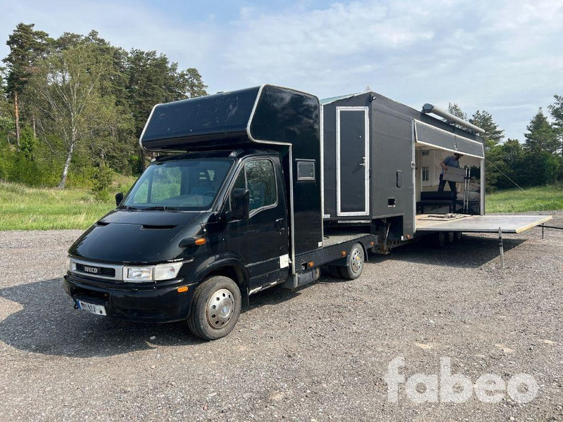 Iveco Daily 35C13 Iveco Daily 35C13 tractor with custom-built stage trailer - Торговый грузовик: фото 1 Iveco Daily 35C13 Iveco Daily 35C13 tractor with custom-built stage trailer - Торговый грузовик: фото 1
