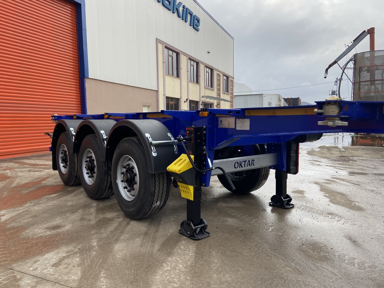 OKTAR ADR CONTAINER TRAILER 20 FEET 2025 - Полуприцеп-контейнеровоз/ Сменный кузов: фото 2 OKTAR ADR CONTAINER TRAILER 20 FEET 2025 - Полуприцеп-контейнеровоз/ Сменный кузов: фото 2