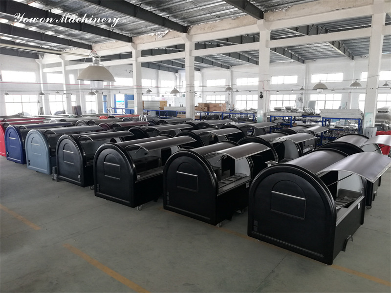 Новый Торговый прицеп Yowon Customized hot sale food trailer from China: фото 15