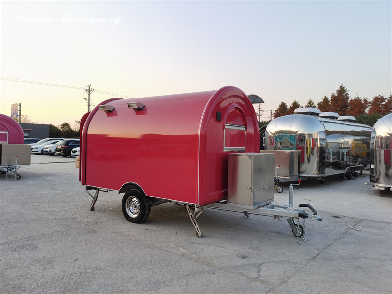 Новый Торговый прицеп Yowon Customized hot sale food trailer from China: фото 14