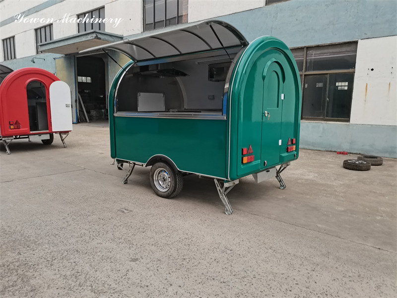 Новый Торговый прицеп Yowon Customized hot sale food trailer from China: фото 11