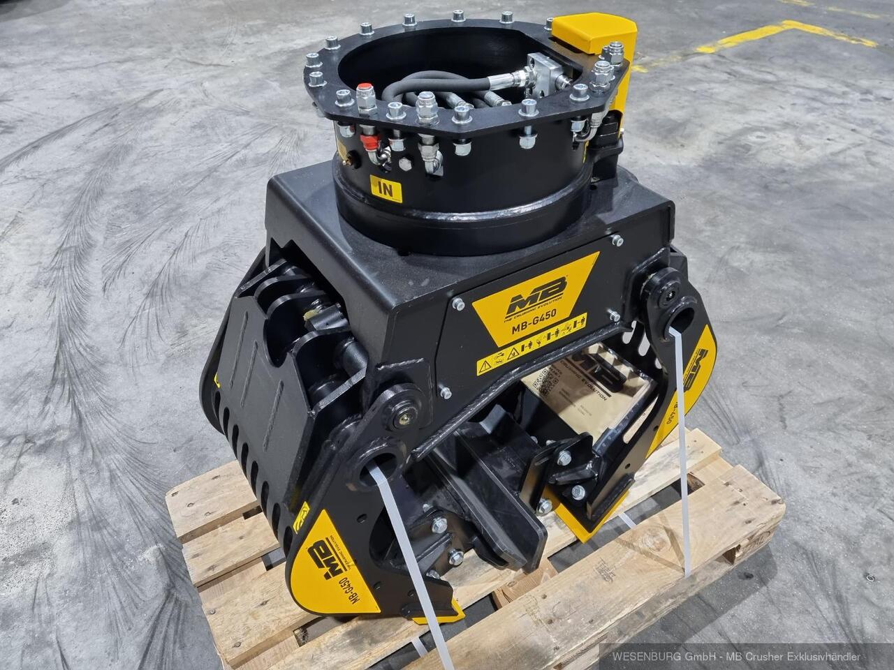 Новый Грейфер для Строительной техники MB Crusher Sortiergreifer MB-G450 Anbauklasse 3,0 - 6,0 t: фото 6 Новый Грейфер для Строительной техники MB Crusher Sortiergreifer MB-G450 Anbauklasse 3,0 - 6,0 t: фото 6