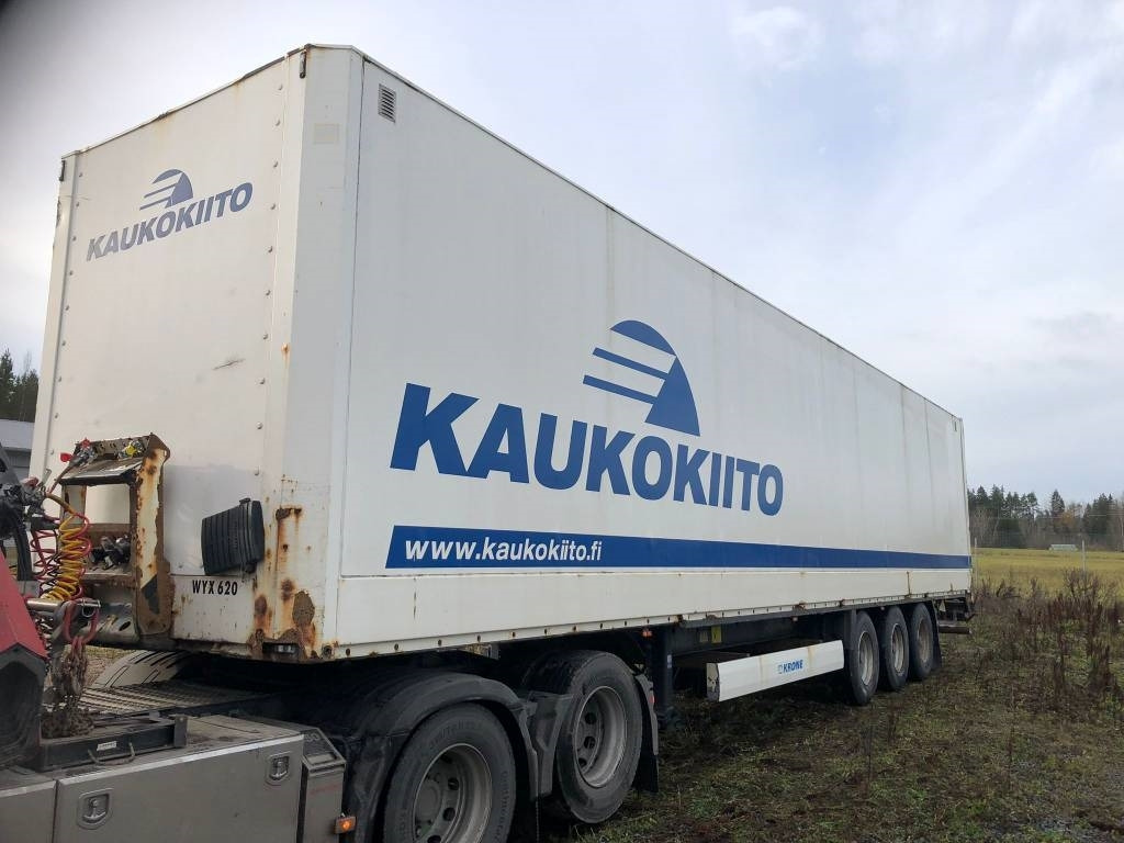 Krone 3 aks. Vahva lumikatto, tuuletus, HYVÄ VARASTO - Полуприцеп-фургон: фото 3 Krone 3 aks. Vahva lumikatto, tuuletus, HYVÄ VARASTO - Полуприцеп-фургон: фото 3