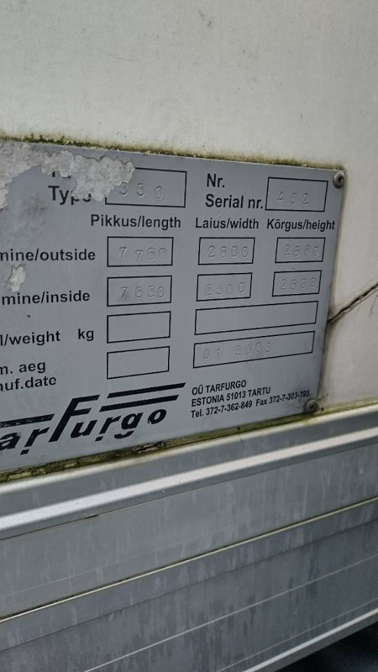 Scania P94 kokosivuaukeva kori+pl-nostin - Грузовик с закрытым кузовом: фото 4 Scania P94 kokosivuaukeva kori+pl-nostin - Грузовик с закрытым кузовом: фото 4