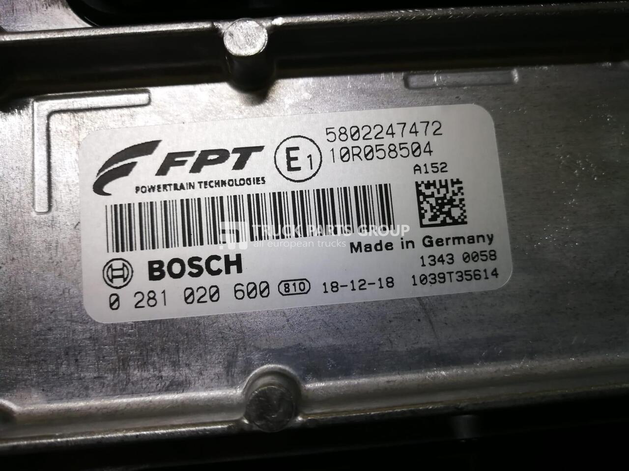 Holland, Valtra Bosch engine control unit, ECU, EDC17CV41 EDC17CV41C 837097168 P1300_2_3_0, EDC17CV41 0281020600 5802247472 - Блок управления для Грузовиков: фото 1 Holland, Valtra Bosch engine control unit, ECU, EDC17CV41 EDC17CV41C 837097168 P1300_2_3_0, EDC17CV41 0281020600 5802247472 - Блок управления для Грузовиков: фото 1