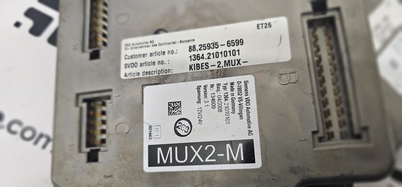 SCANIA SCANIA T, P, G, R, L, S, MUX2-M control unit, MUX2 - M, Ecu Scania F K N-Series Coach Trucks, SOLARIS, NOS Continental Automotive Multiplex Node MUX2-B D-78052, Multiplex MUX2-M VDO Siemens Truck Coac - Блок управления для Грузовиков: фото 4 SCANIA SCANIA T, P, G, R, L, S, MUX2-M control unit, MUX2 - M, Ecu Scania F K N-Series Coach Trucks, SOLARIS, NOS Continental Automotive Multiplex Node MUX2-B D-78052, Multiplex MUX2-M VDO Siemens Truck Coac - Блок управления для Грузовиков: фото 4
