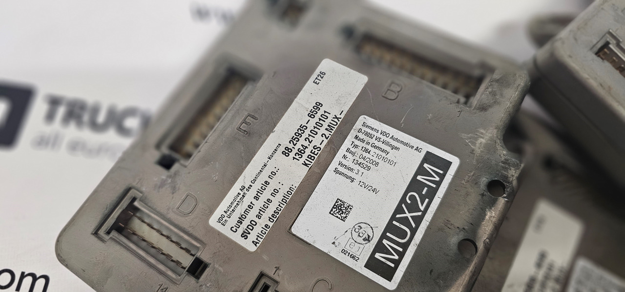 SCANIA SCANIA T, P, G, R, L, S, MUX2-M control unit, MUX2 - M, Ecu Scania F K N-Series Coach Trucks, SOLARIS, NOS Continental Automotive Multiplex Node MUX2-B D-78052, Multiplex MUX2-M VDO Siemens Truck Coac - Блок управления для Грузовиков: фото 3 SCANIA SCANIA T, P, G, R, L, S, MUX2-M control unit, MUX2 - M, Ecu Scania F K N-Series Coach Trucks, SOLARIS, NOS Continental Automotive Multiplex Node MUX2-B D-78052, Multiplex MUX2-M VDO Siemens Truck Coac - Блок управления для Грузовиков: фото 3