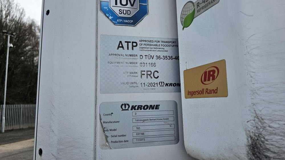 Krone Fridge - Полуприцеп-рефрижератор: фото 3 Krone Fridge - Полуприцеп-рефрижератор: фото 3