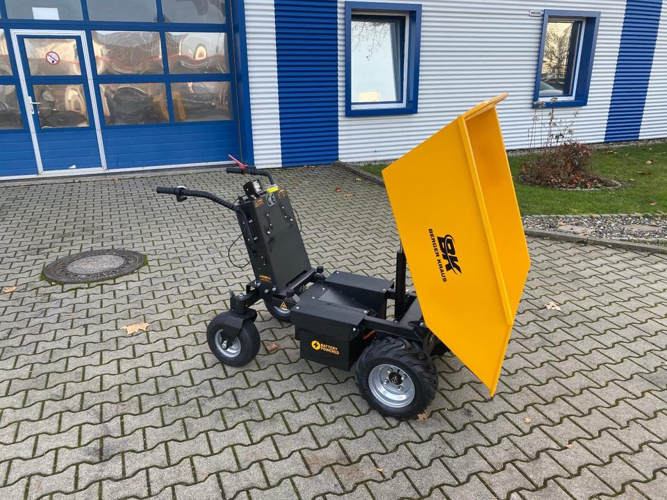 Elektroschubkarre / E-Dumper BK500HE Hydraulisch Kippbar 1000W *INKL.19% MWST*BERGER KRAUS*SOFORT!* - Мини-самосвал: фото 2 Elektroschubkarre / E-Dumper BK500HE Hydraulisch Kippbar 1000W *INKL.19% MWST*BERGER KRAUS*SOFORT!* - Мини-самосвал: фото 2