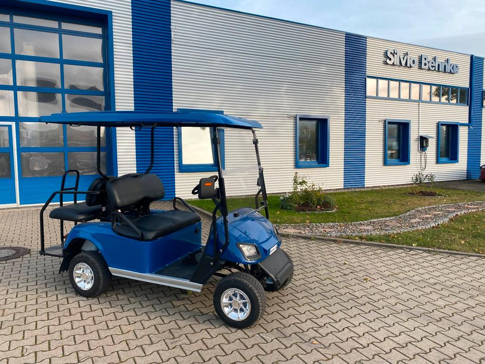 Golfcart Elektro Golfcar 48V 4-Sitzer Vorführfahrzeug 28km/H Clubcar *INKL.19% MWST*SOFORT VERFÜGBAR!* - Гольф-кар: фото 1 Golfcart Elektro Golfcar 48V 4-Sitzer Vorführfahrzeug 28km/H Clubcar *INKL.19% MWST*SOFORT VERFÜGBAR!* - Гольф-кар: фото 1