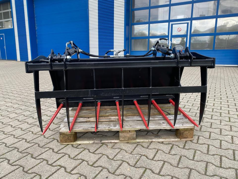 Krokodilgebiss Greifschaufel Dunggabel 1400mm EURO-Aufnahme *INKL.19% MWST* - Техника для силоса: фото 3 Krokodilgebiss Greifschaufel Dunggabel 1400mm EURO-Aufnahme *INKL.19% MWST* - Техника для силоса: фото 3